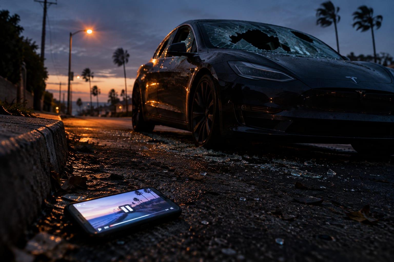 SPIDER EXTRADITION SPARKS SOCIAL MEDIA STORM AS TESLA VANDALISM VIDEO CIRCULATES