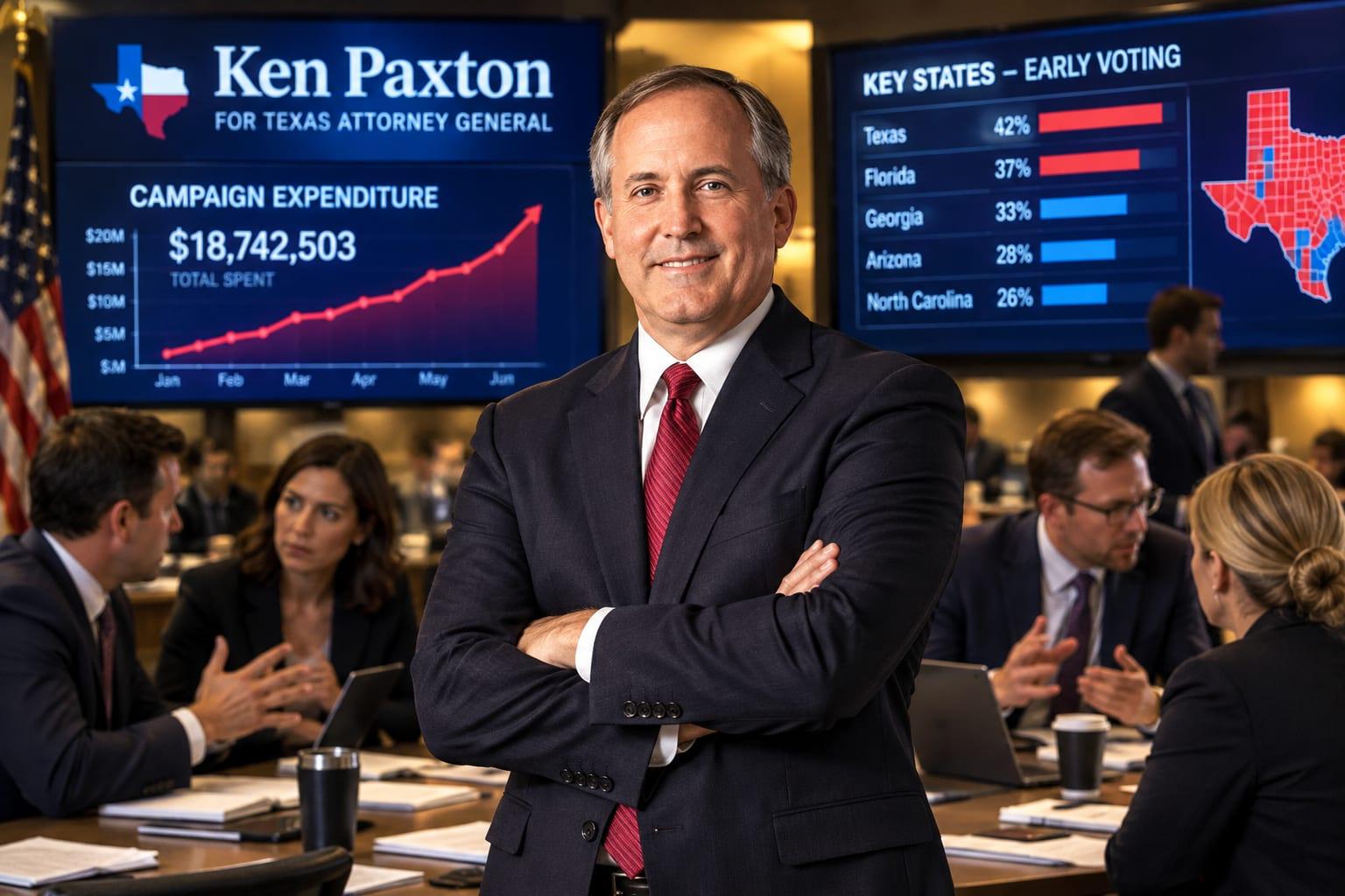 BREAKING: GOP Rescue Mission for Ken Paxton BLASTS Past $100 Million in Texas