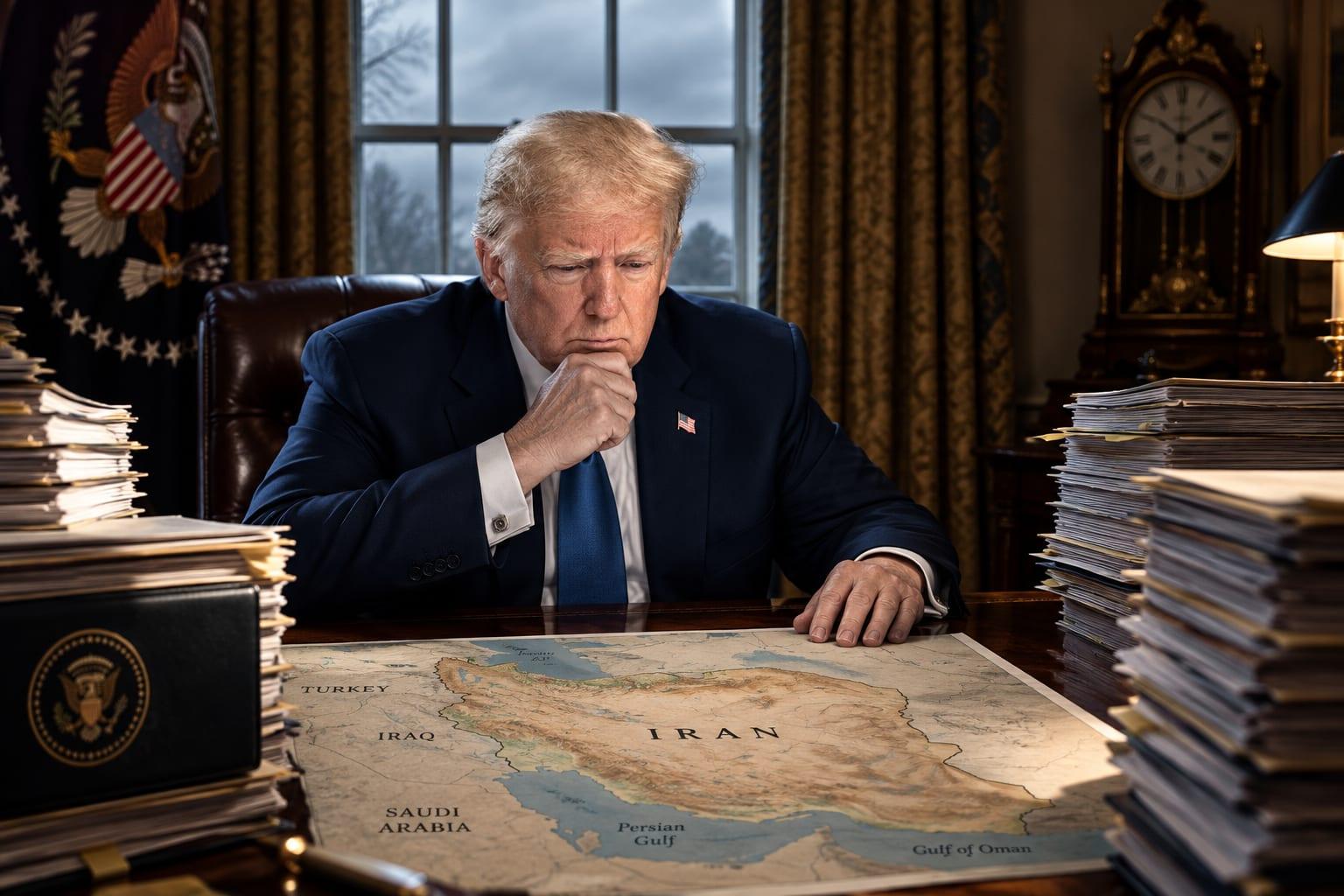 TRUMP SAYS IRAN DEAL OFF THE TABLE AS NEGOTIATIONS CONTINUE