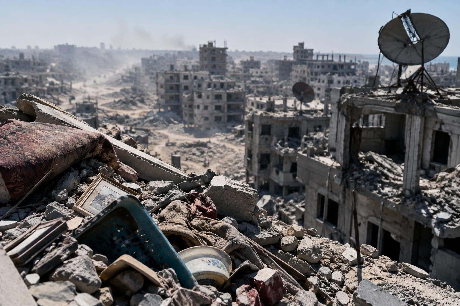 Gaza Maps Update Ignites Wave of Reactions as Satellite Imagery Circulates