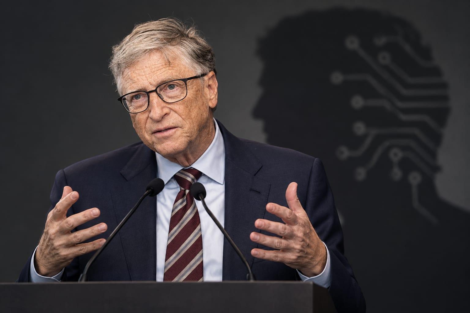 BILL GATES SAYS AI 'CERTAINLY' POWERFUL ENOUGH TO 'DRIVE EVENTS THAT CAUSE A BILLION DEATHS'
