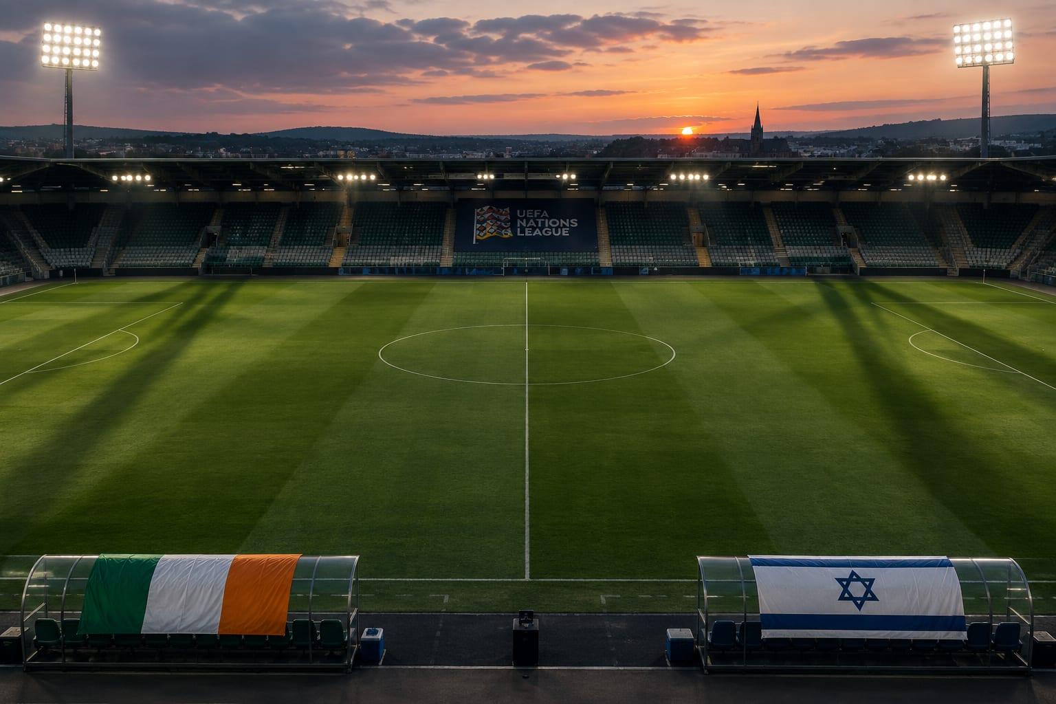 IRELAND SOCCER TEAM REFUSES HANDSHAKE WITH ISRAEL BEFORE NATIONS LEAGUE MATCH