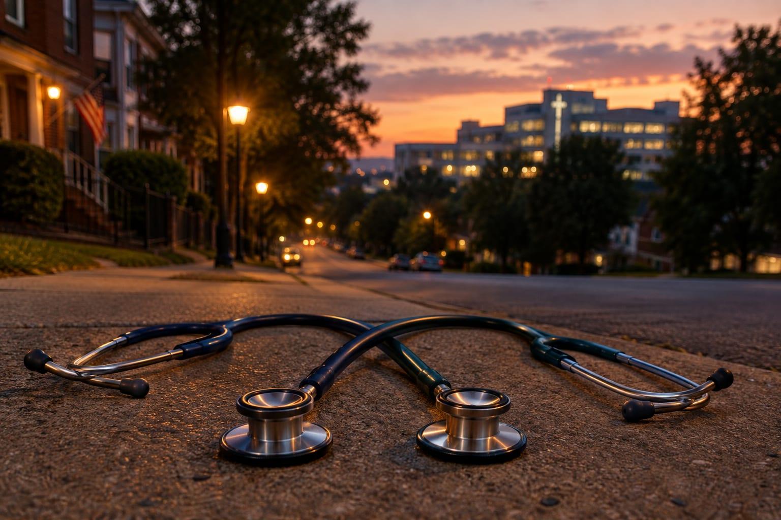 TWIN DOCTORS RETURN TO RUN RICHMOND ER WHERE THEY GREW UP IN POVERTY