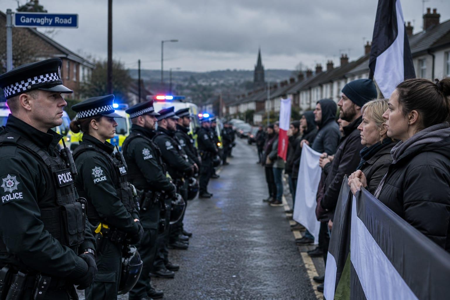 NORTHERN IRELAND MARCH FLASHPOINT: PORTADOWN STANDOFF IGNITES REACTION FROM DUBLIN TO DOWNING STREET