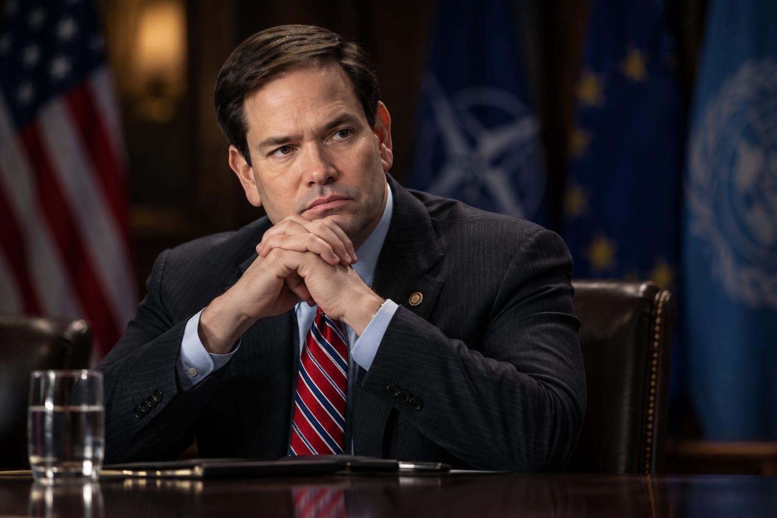 International tension and conservative discord frame Rubio's diplomatic engagement with Saudi Arabia.