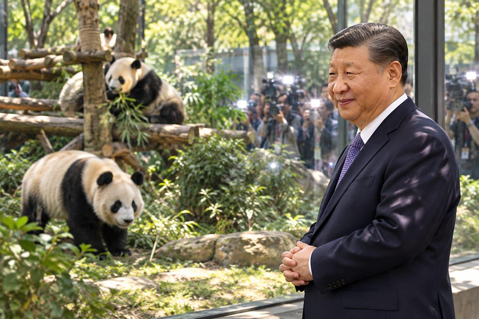 Diplomatic tensions rise as pandas from China arrive in Atlanta.