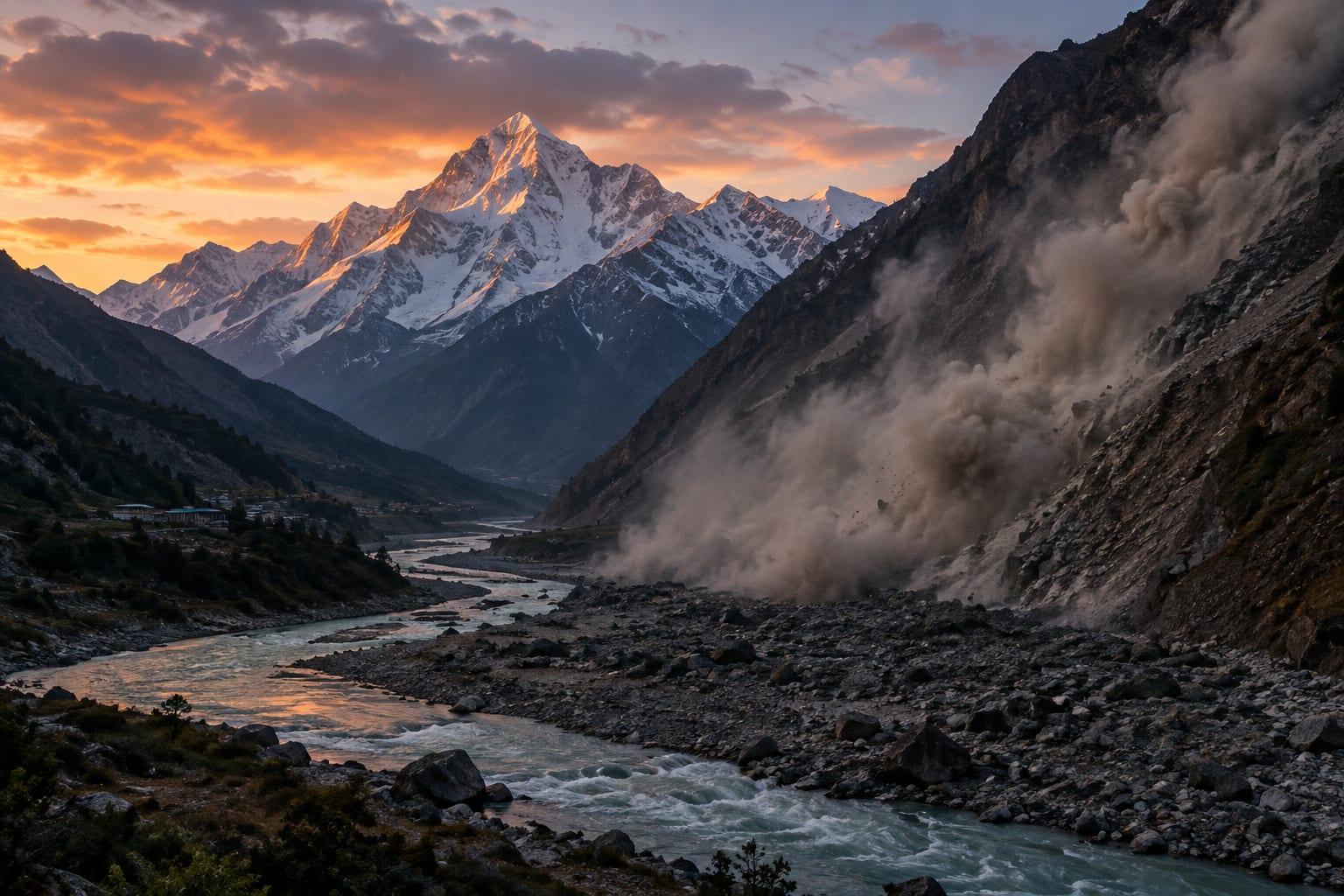 NEPAL GLACIER COLLAPSE: Social Media Erupts as @MarioNawfal Claims Massive Mountain Breakaway Kills in Himalaya