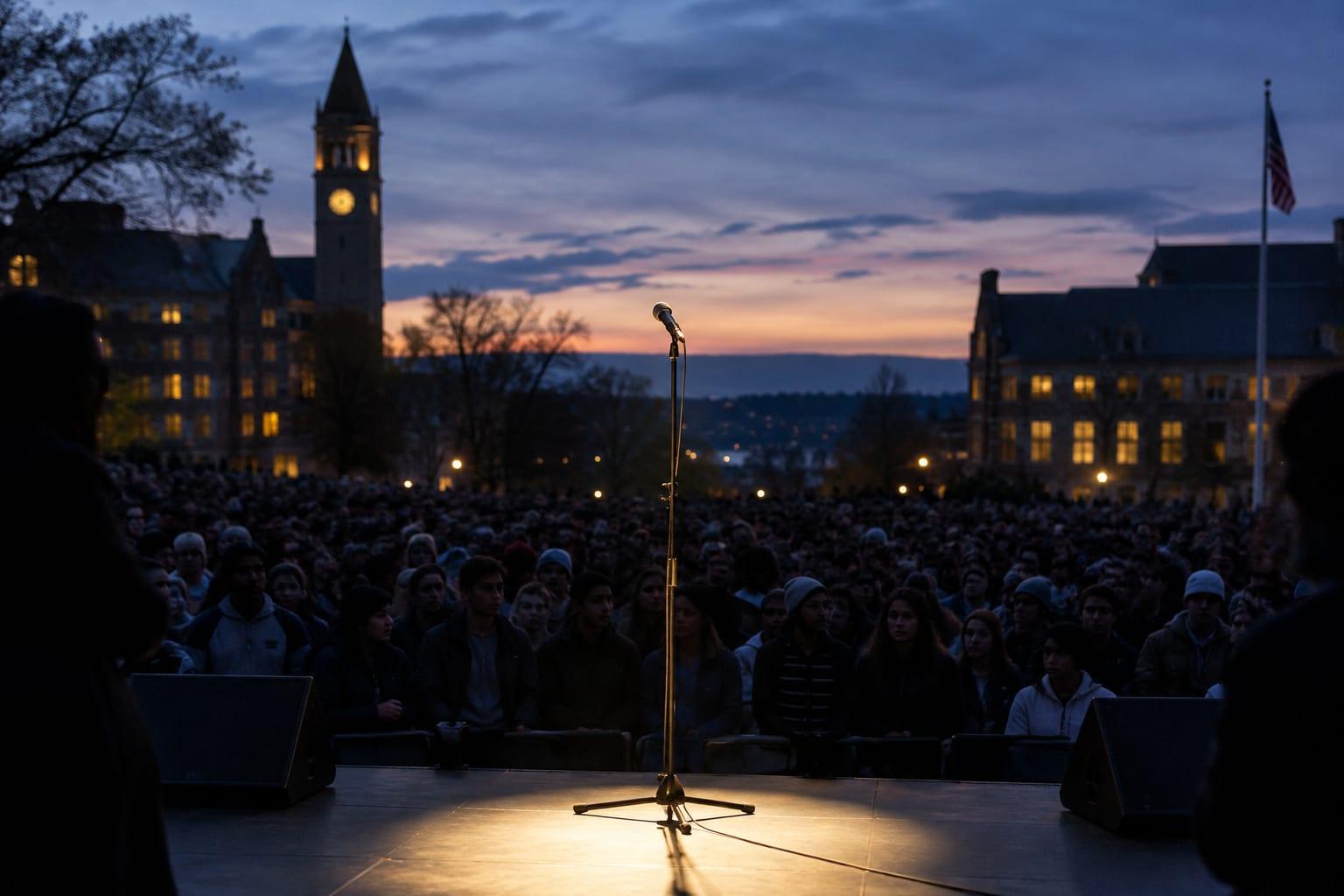 AOC'S CORNELL WARMUP: Socialist Student Leaders Chant 'From the River to the Sea' Before Congresswoman Takes Stage