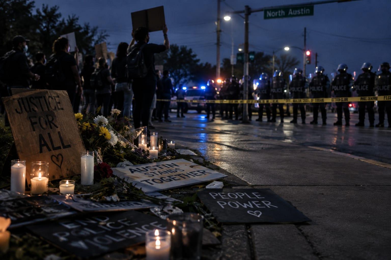 Tensions rise in Austin over an ICE shooting amid sanctuary city debate.