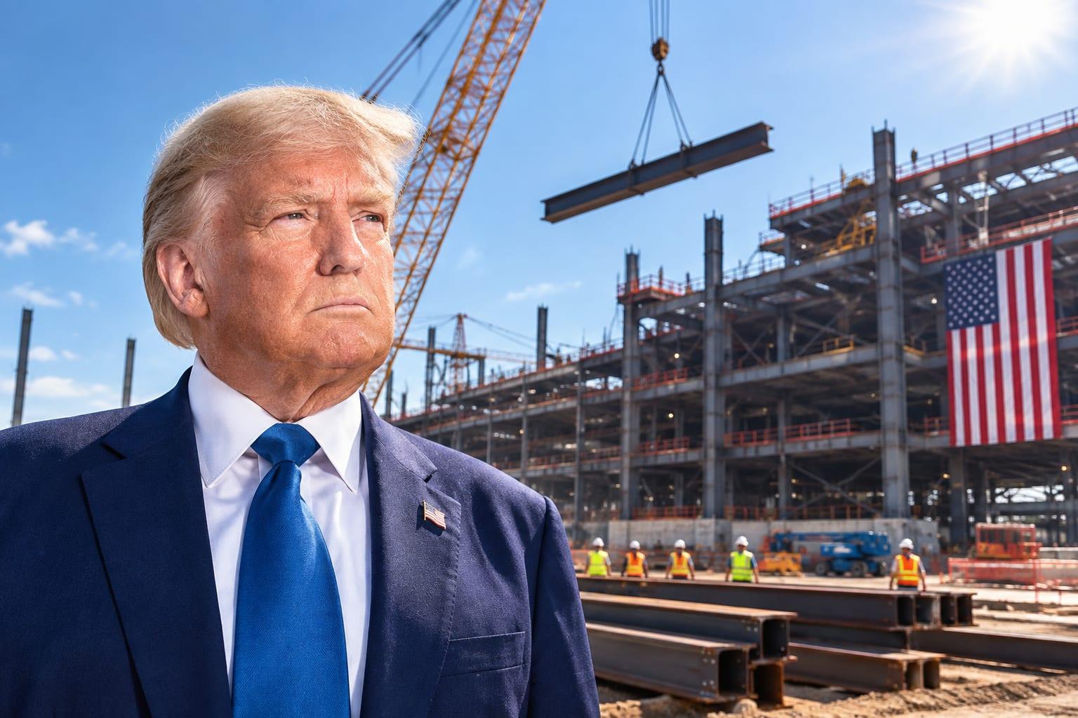 TRUMP STRIKES AGAIN: $15 BILLION Iowa Steel Mill Paves the Way for America's Reindustrialization