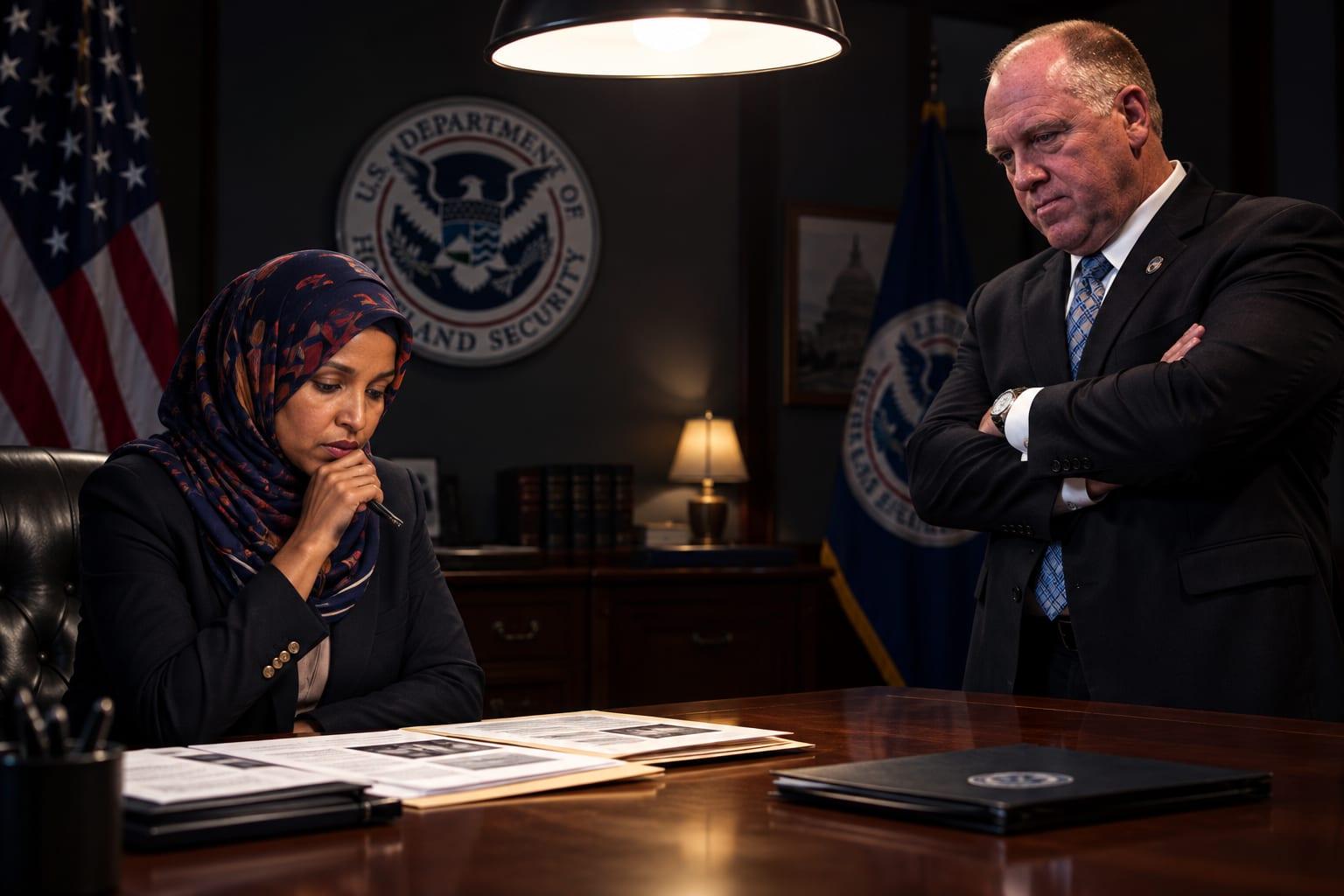 EXPOSED: DHS Opens Criminal Investigation Into Ilhan Omar Over Alleged Brother Marriage — Here's What It Would Take to Strip Her Citizenship