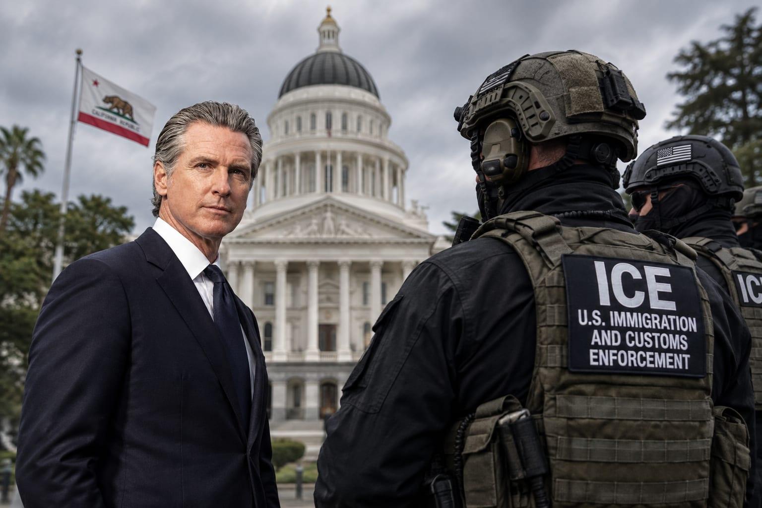 ESSAYLI TO NEWSOM: ‘You’re Going to Write Us a Ticket?’ — Feds Told to Ignore California’s ICE Weapon Bans