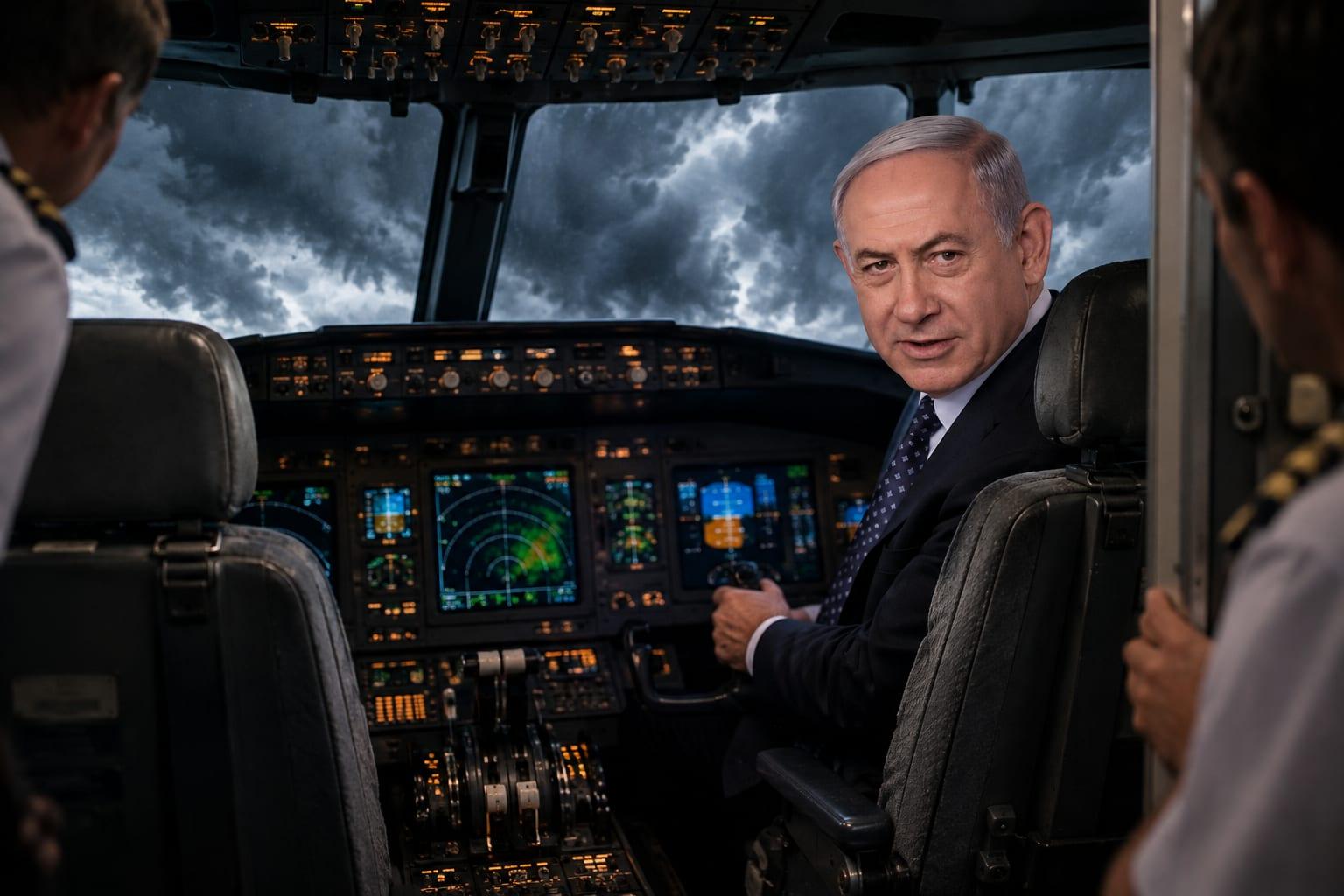 NETANYAHU: Pilot Stabbed Fellow Pilot on ISRAEL-BOUND Flight, Attempted to Crash Plane as Passengers Storm Cockpit