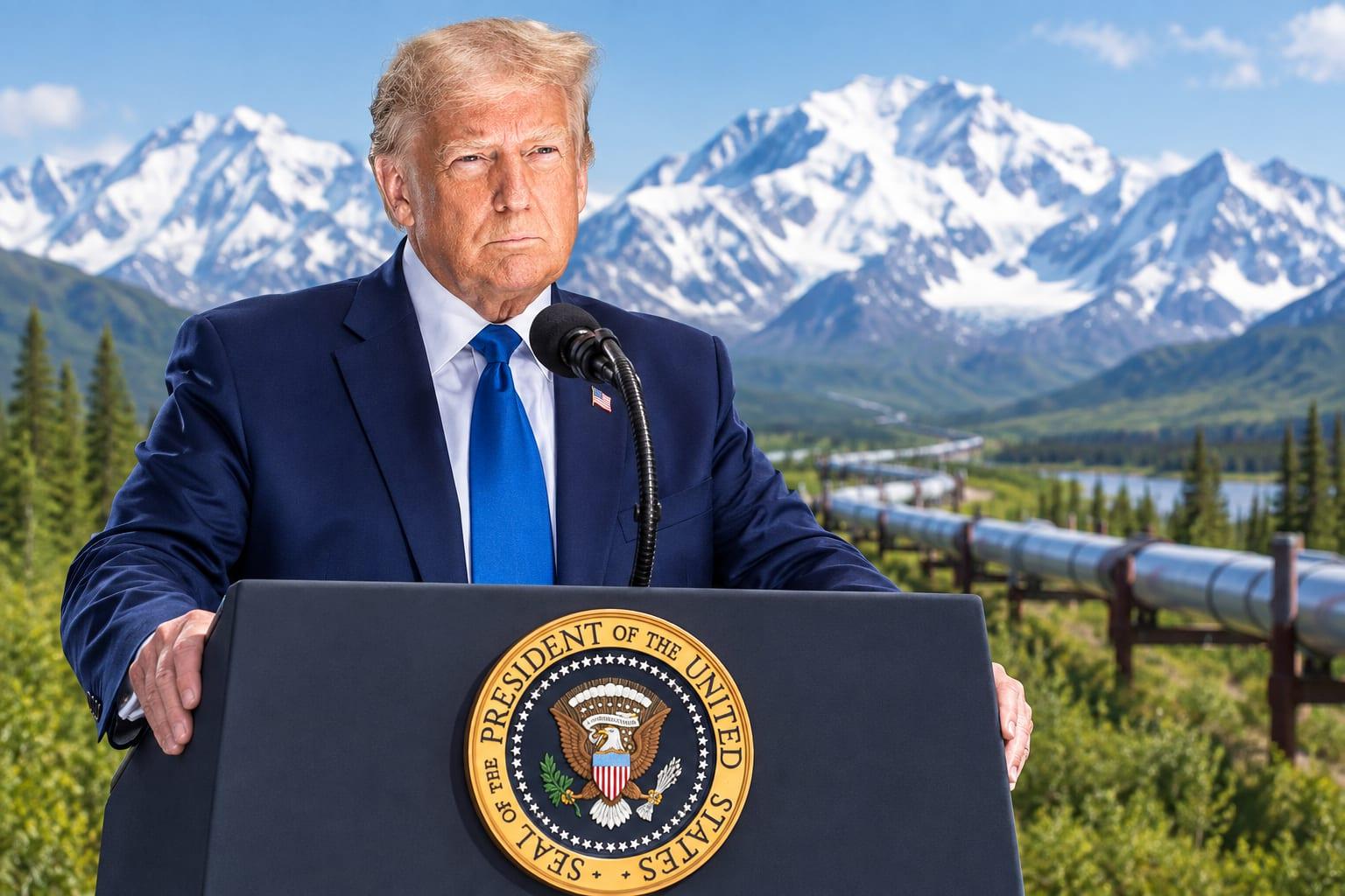 President Trump Announces Alaska LNG Pipeline Deal