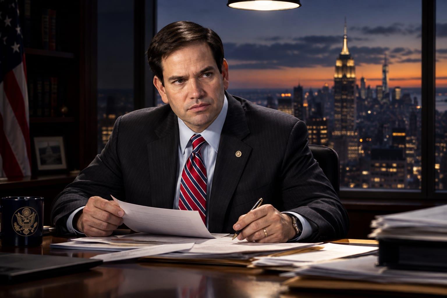 RUBIO ORDERED IRANIAN DELEGATION OUT OF US AS TALKS STALLED, REPORT CLAIMS