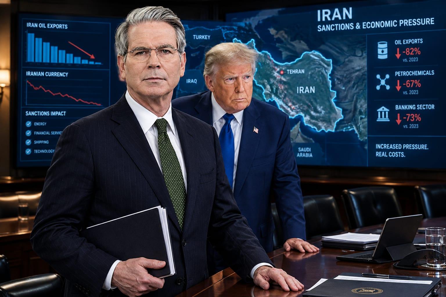 U.S. sanctions escalate as Iran's industrial sectors face increased economic pressure.