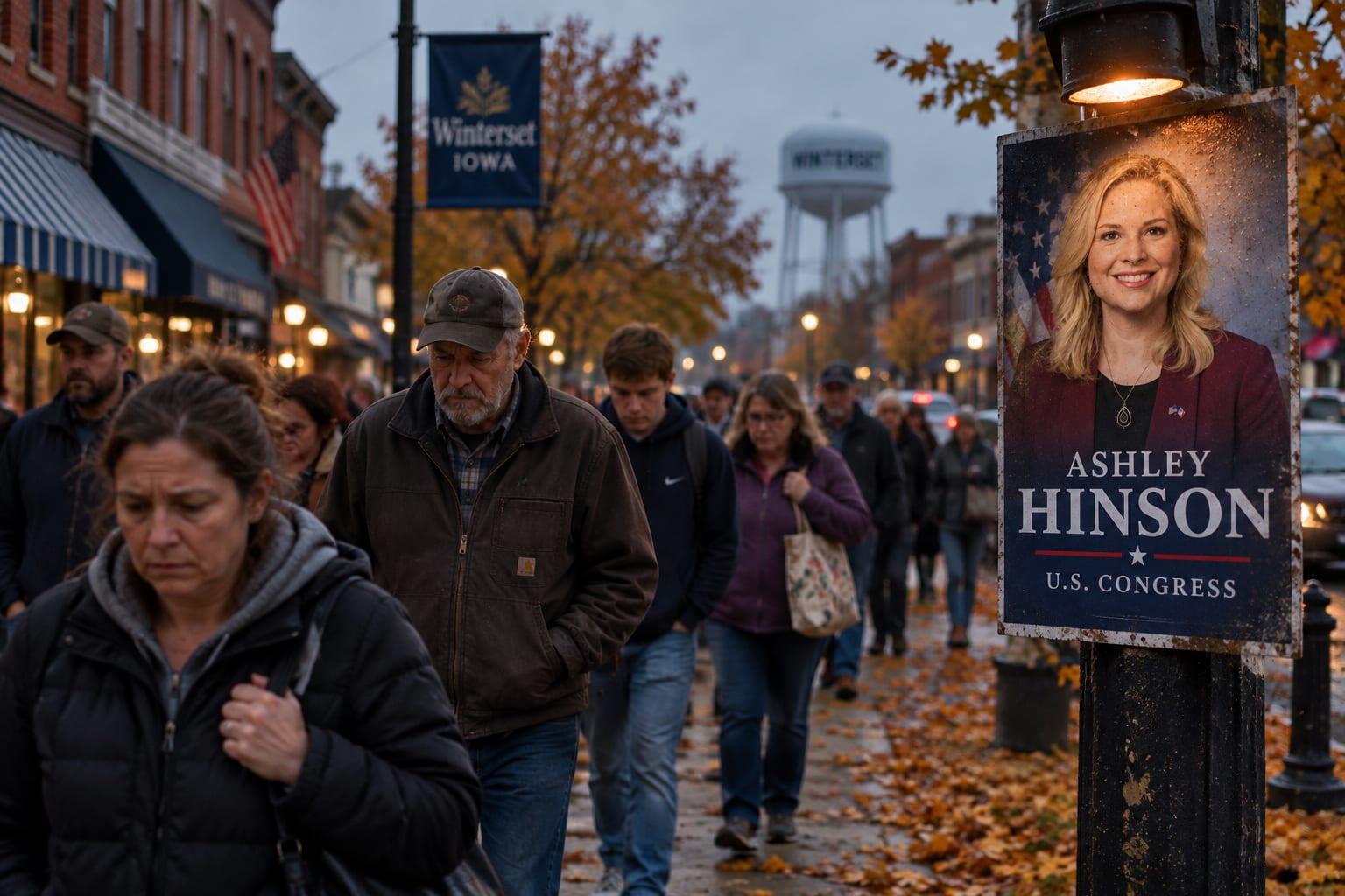BREAKING: Fox News Poll Shows Democrat Turek Leading Hinson in Iowa Senate Race as Cost of Living Crushes Voters