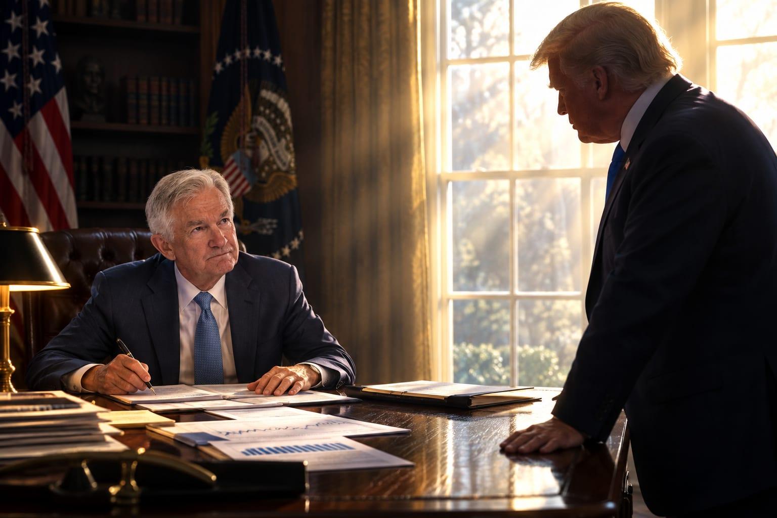 FED APPROVES BancFirst Deal as Trump Calls for Powell's OUSTER