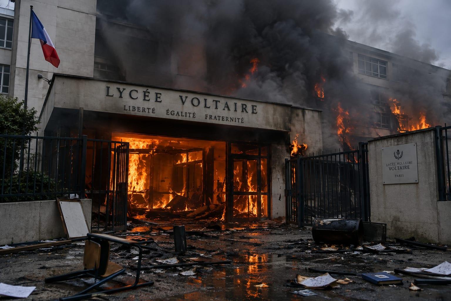 Student-led protests in Paris school escalate, sparking violence and widespread regional unrest.
