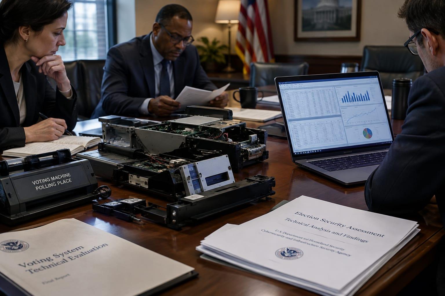WHITE HOUSE BRIEFED ON PUERTO RICO VOTING MACHINE FINDINGS AS REACTION SWELLS