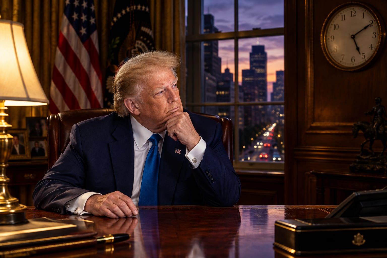 TRUMP CALLS TIME CHANGE 'RIDICULOUS' AS CONSERVATIVE ACCOUNTS WARN OF DARK WALKS HOME