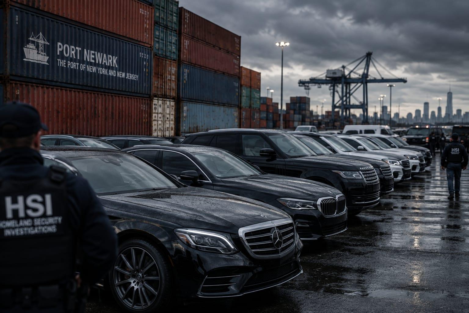 FEDS SEIZE 603 STOLEN LUXURY CARS AT PORT NEWARK, SAY $36 MILLION IN HIGH-END VEHICLES DESTINED FOR WEST AFRICA, CARIBBEAN