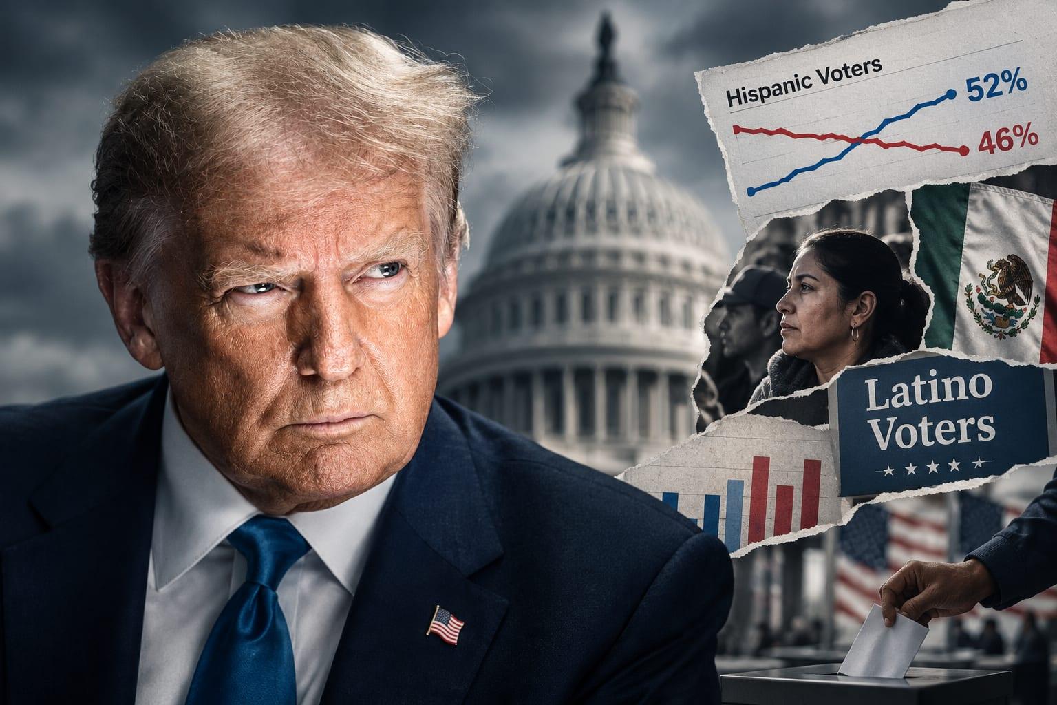 POLL SHOCK: Latino Support for Trump COLLAPSES Ahead of Midterms — Democrats Hold 24-Point Edge