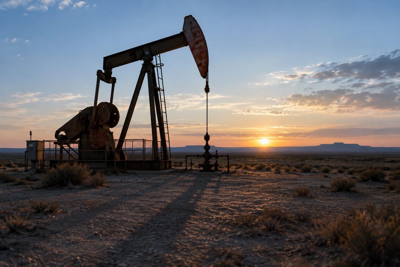 Oil prices dip as West Texas Intermediate crude futures experience a slight downturn.
