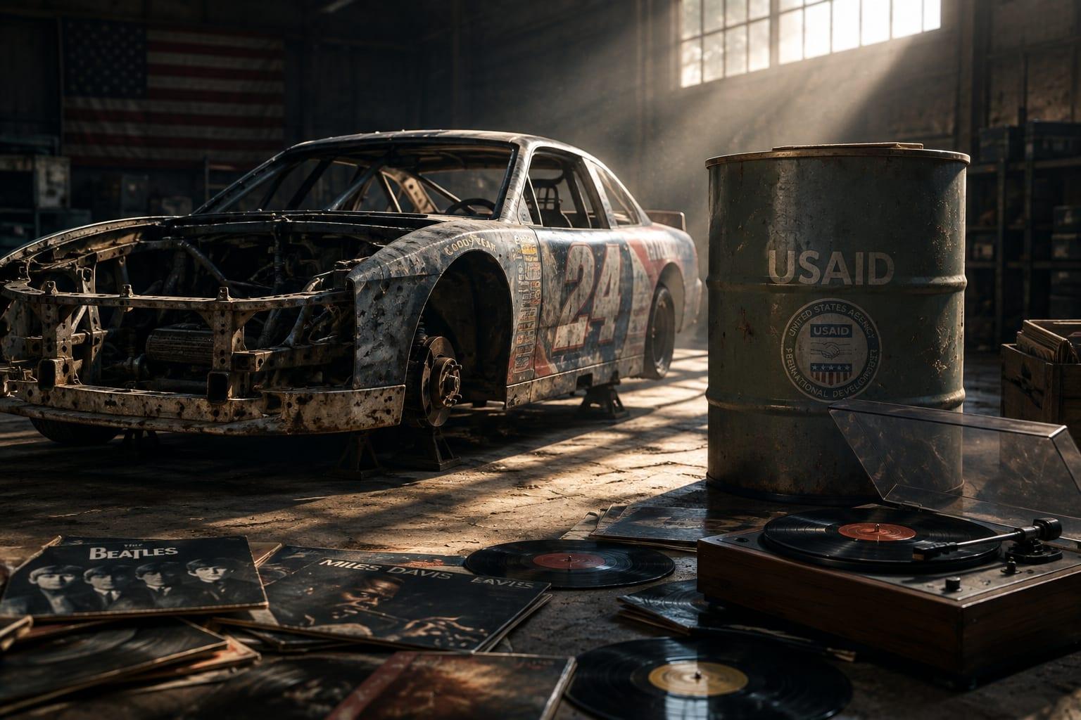 USAID DEFUNDING CLAIM SPARKS FLOOD OF REACTION AS VOICES ON THE RIGHT SAY NATIONALIST CANDIDATES ARE WINNING, RAP IS DEAD, AND NASCAR HAS BEEN GUTTED