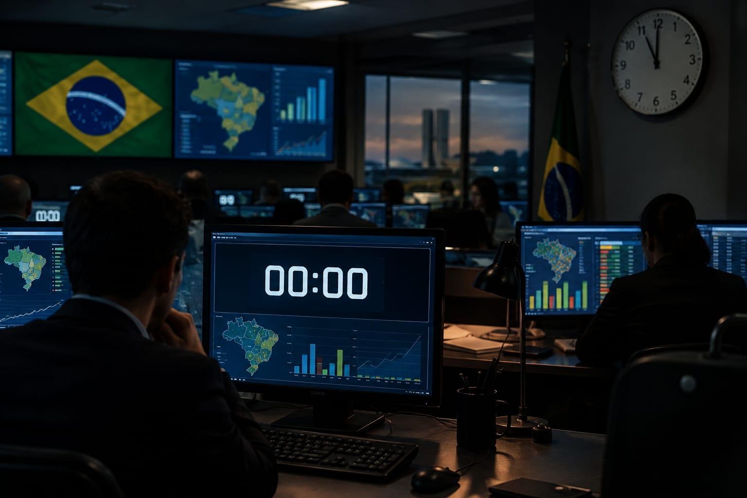 BRAZIL ELECTION COUNT SPARKS 'FUTURE TIMESTAMP' CLAIMS ONLINE
