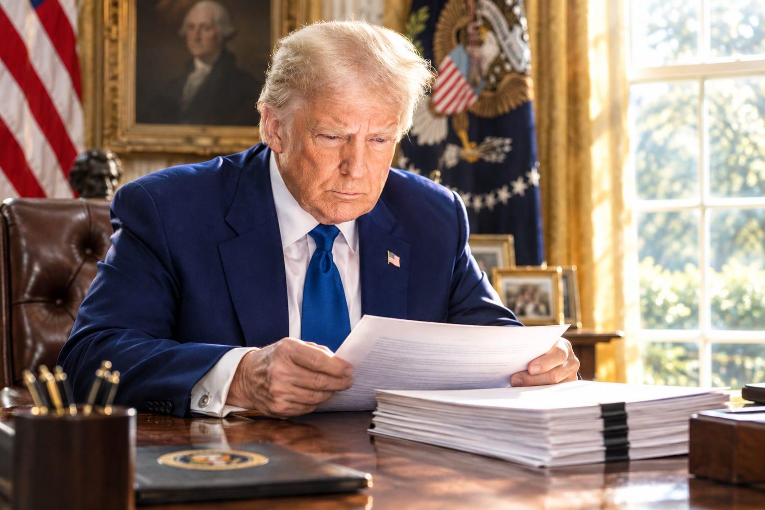 Trump reviews policies to prevent federal payments to deceased individuals.