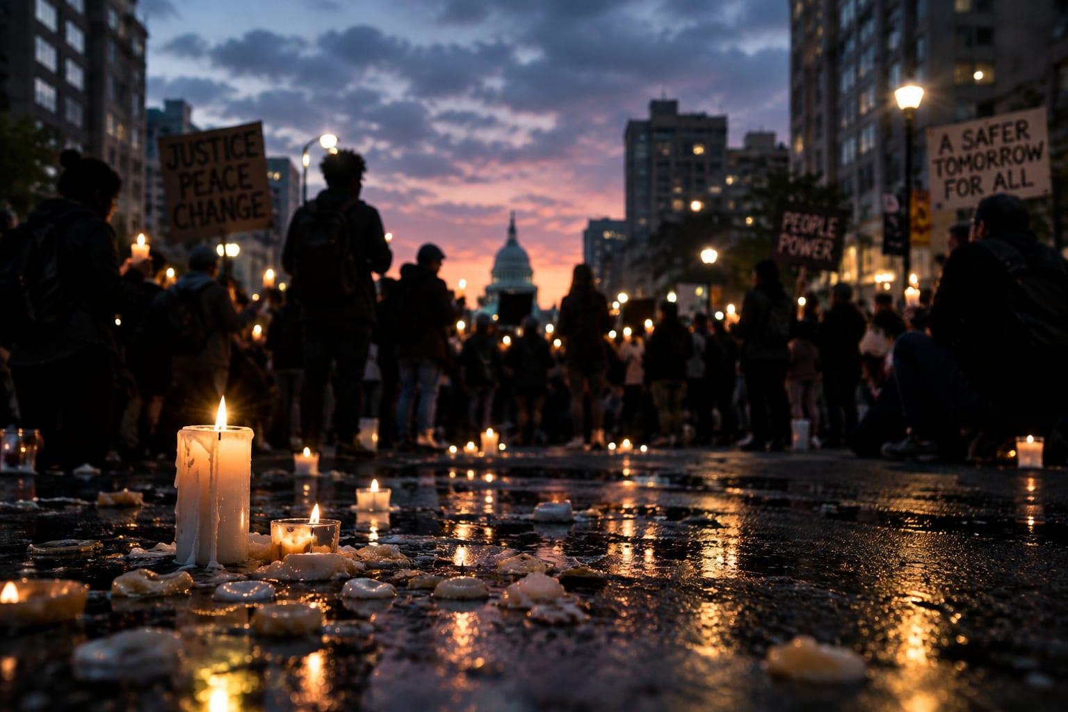 TRAITOR: Anti-Israel Mob Swarms Oct. 7 Vigil, Turns on Mamdani as Candle-Holding Mayor Stands Silent