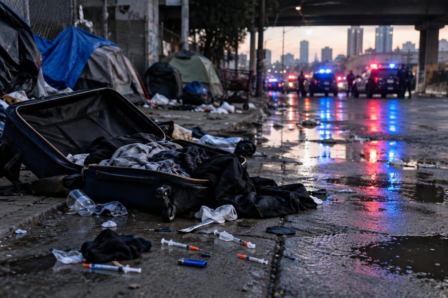 Federal scrutiny intensifies over drug trafficking issues on Los Angeles' Skid Row.
