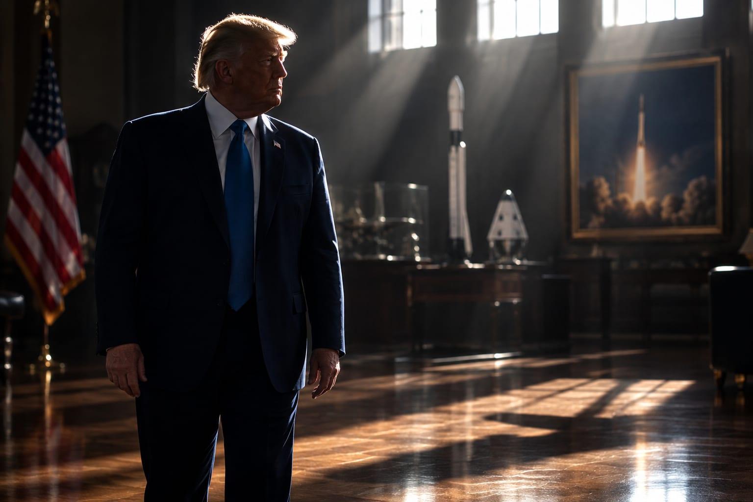 TRUMP FACES BACKLASH OVER SPACEX DEBT PURCHASE AS WHITE HOUSE PRESS BAN FIGHT INTENSIFIES