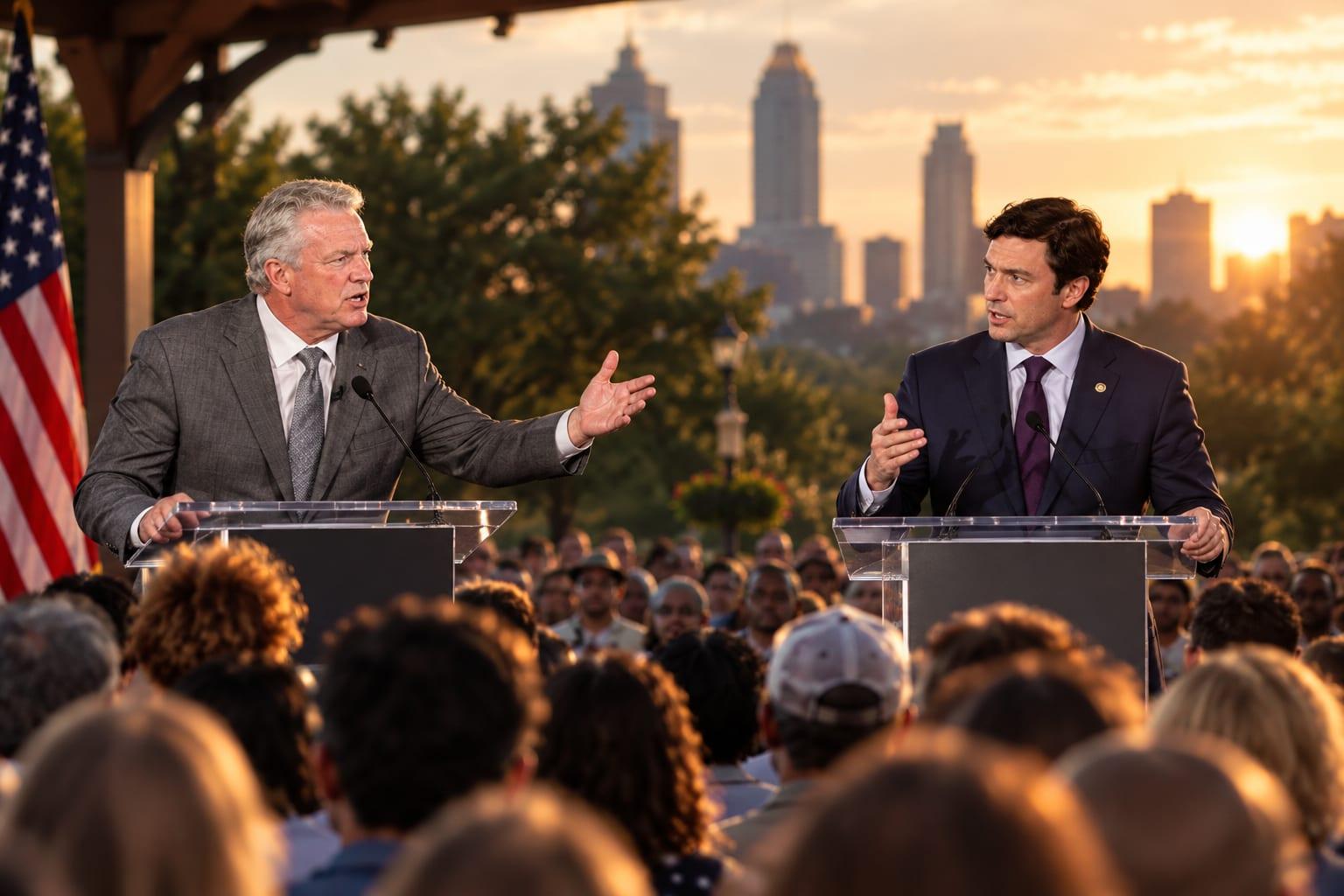 FIVE TAKEAWAYS FROM BLISTERING GEORGIA SENATE DEBATE: Ossoff and Collins Trade Personal Blows in First Faceoff