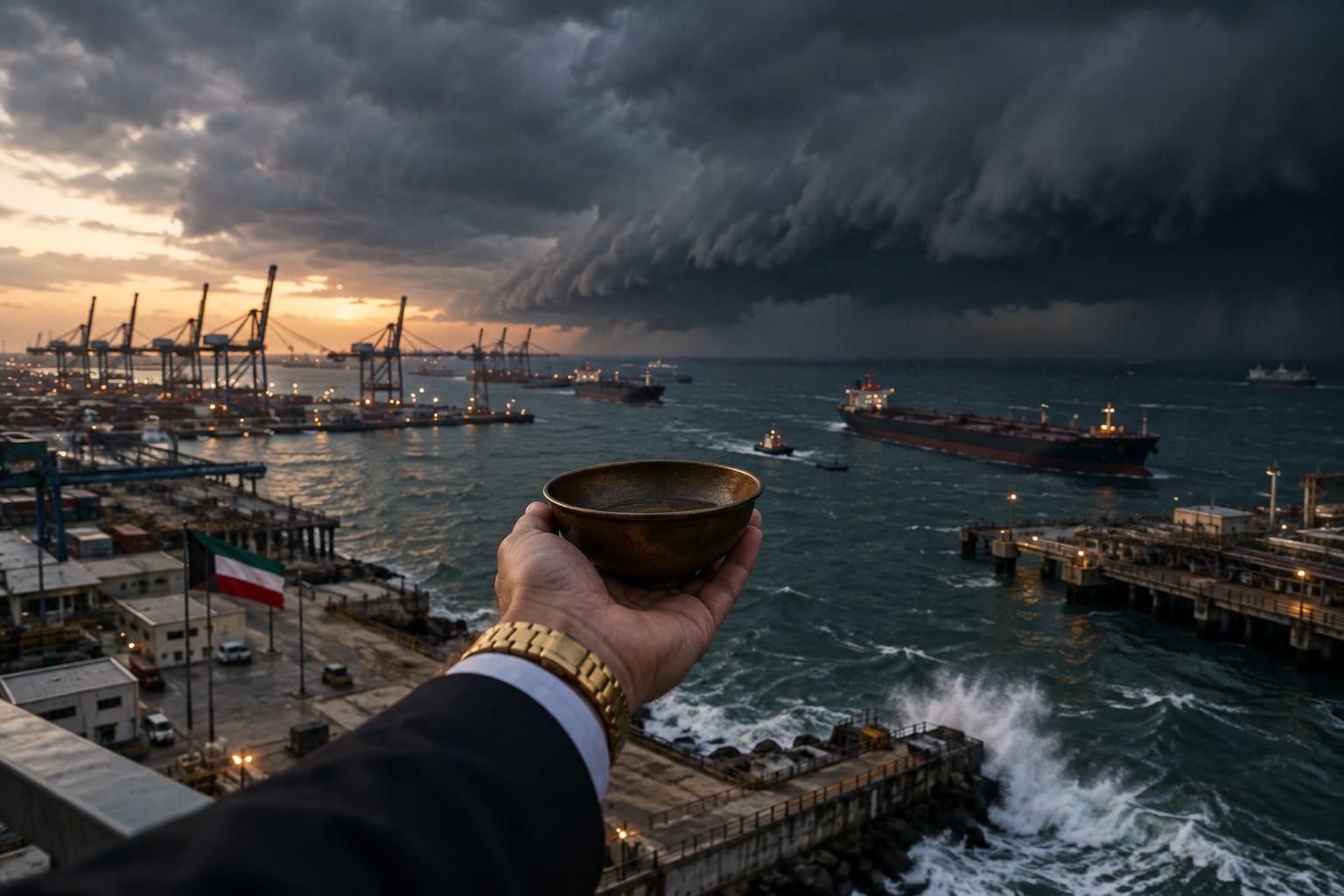 MASA PASSES THE HAT: SoftBank Eyes $100 BILLION Gulf Raise as Storm Shuts In Gulf Oil Output