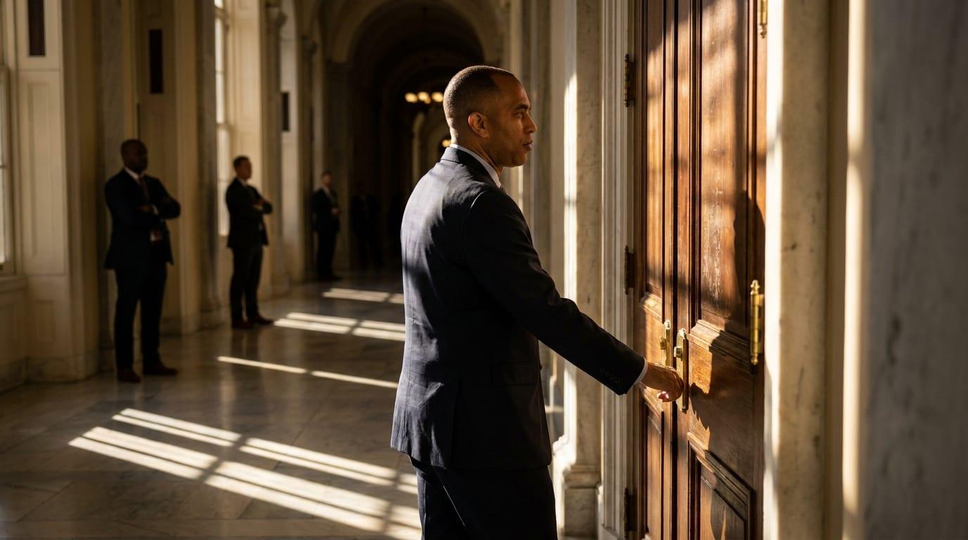 JEFFRIES EYES THE GAVEL: Democrats' Surging Polls Put Socialist-Skeptical Caucus in Play