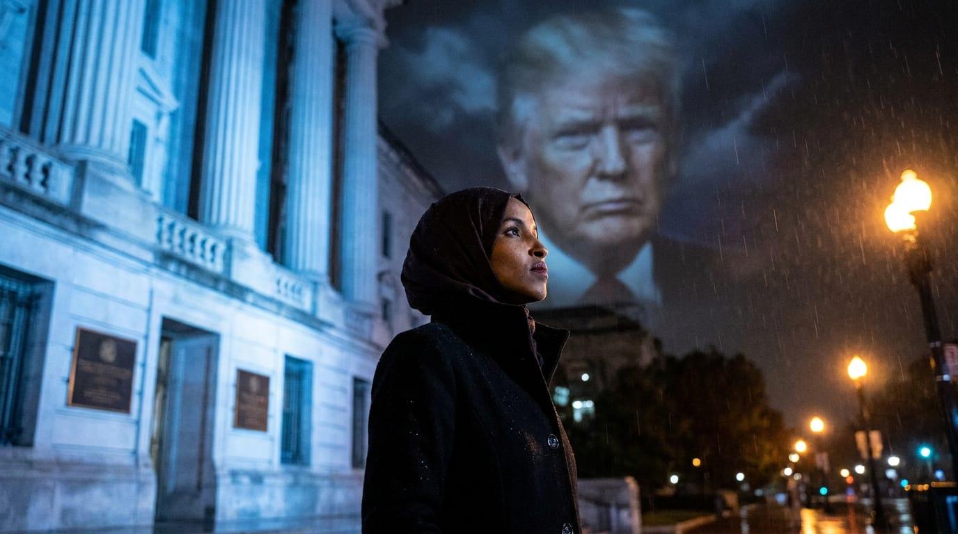 OMAR UNDER FEDERAL SCRUTINY: RAID, RALLY FALLOUT SPARKS CITIZENSHIP QUESTIONS
