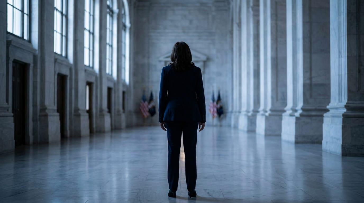 Kamala Harris faces internal party doubts after public silence on voter priorities.