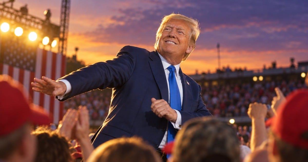 Trump Dances to YMCA in Kalispell — Thank You, Montana!