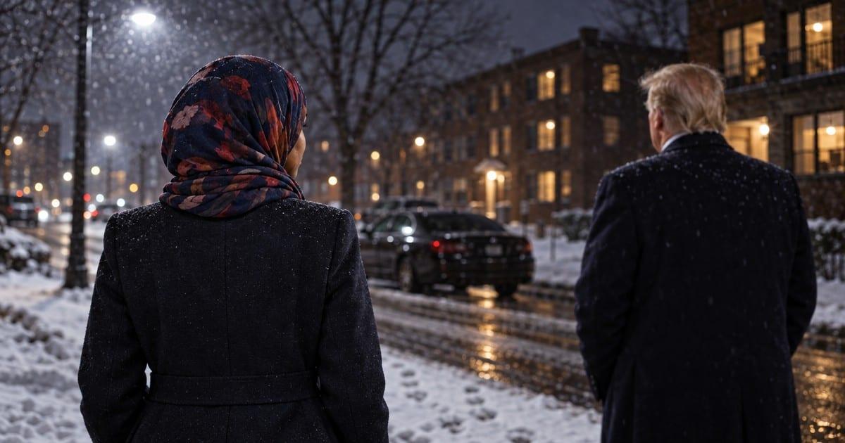SOMALI ACTIVISTS IN MINNESOTA RAGE AT TRUMP AFTER FEDS RAID ILHAN OMAR'S DC HOME