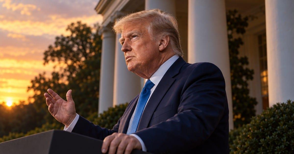 VICTORY: Trump Announces DEATH PENALTY for Cop Killers in Rose Garden Address