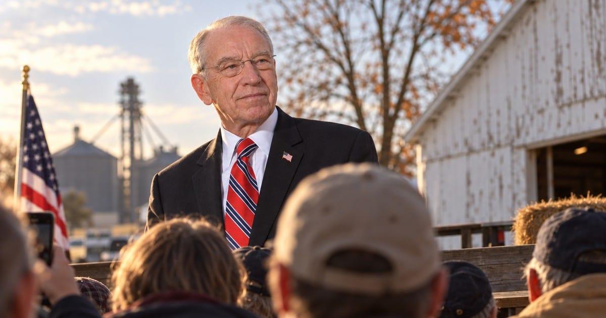 Questions about age and acuity shadow Iowa's senior senator as voters go to the polls.
