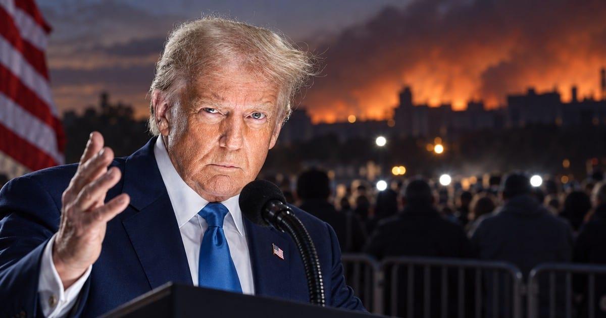 TRUMP TELLS MACRON: 'FRANCE IS BURNING' — CLOSE YOUR BORDERS