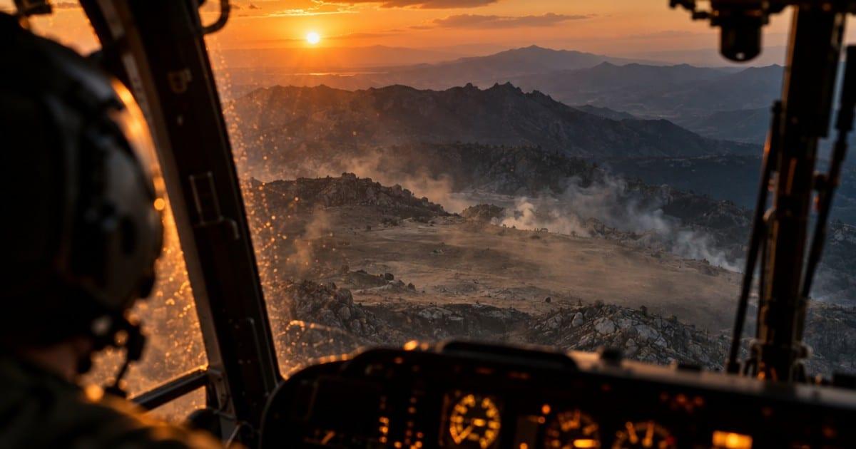 IRANIAN STATE MEDIA AIRS FOOTAGE OF DOWNED PILOT'S RESCUE AS PAKISTAN'S ARMY CHIEF LANDS IN TEHRAN