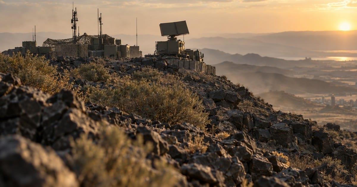 Unverified reports of military equipment movement on a Syrian summit draw online attention.