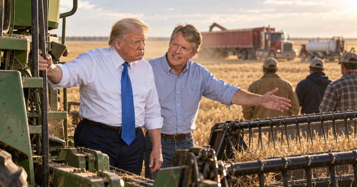 Trump Announces $8 Billion Farmer Diesel Relief at Kansas Rally