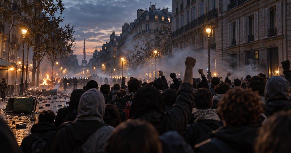 WHITE HOUSE WARNS France Unrest Is 'The Future Radical Democrats Are Pushing For America'