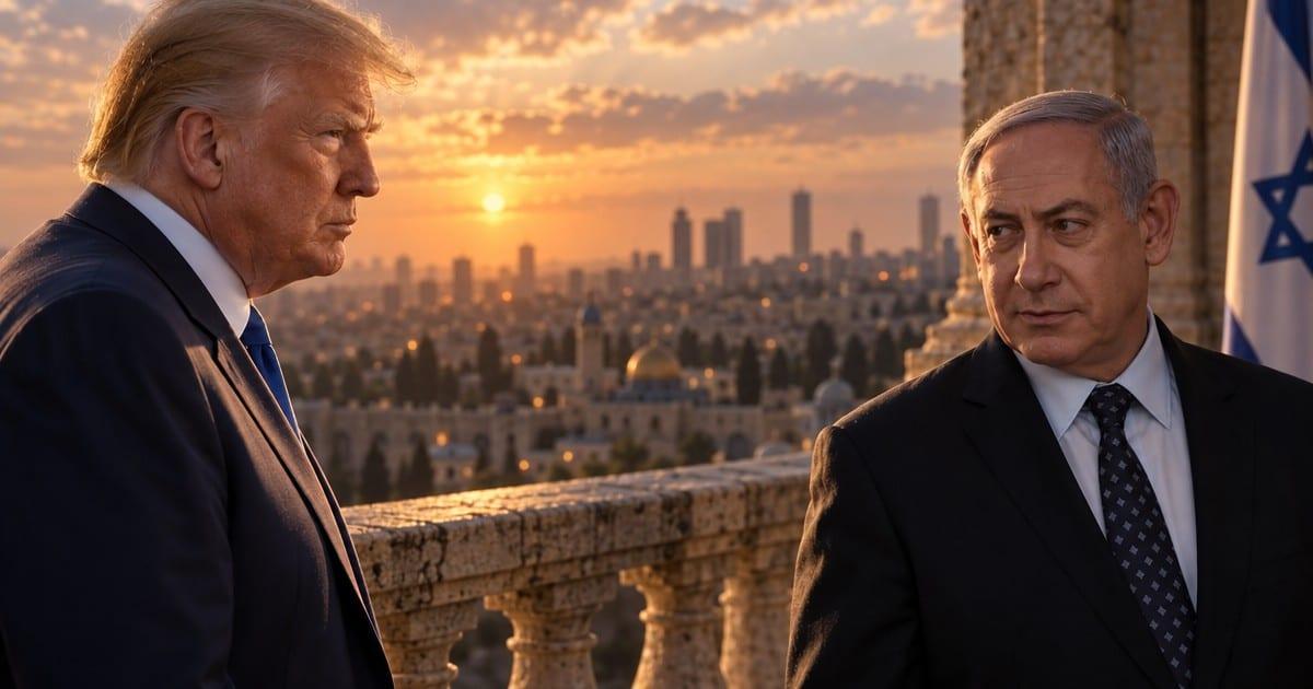 U.S.-brokered unity government talks amid Israeli election deadlock.