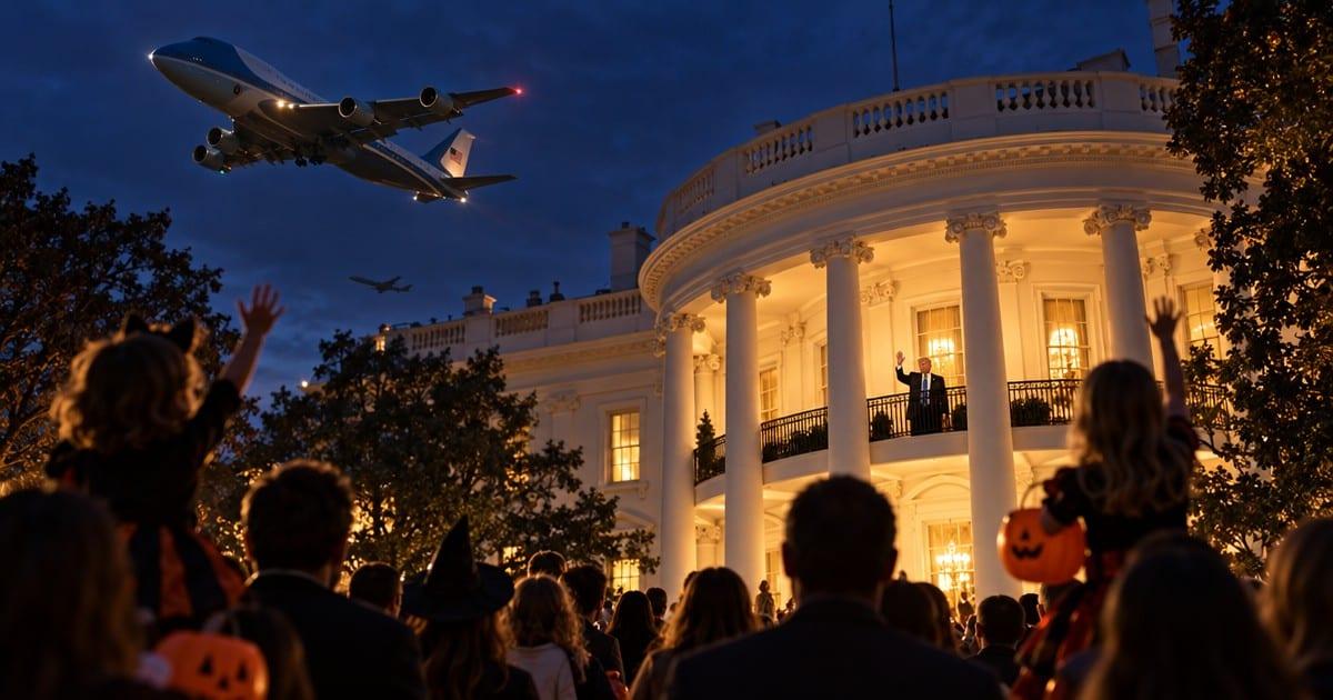 Presidential spectacle and the staging of patriotism at the White House.